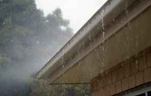 Arkansas rain storm gutter protection