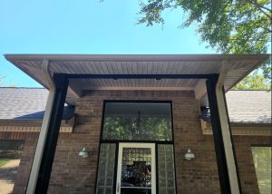 Little Rock gutters installed